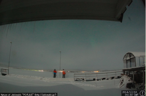 Armchair aurora watching