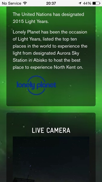 Armchair aurora watching