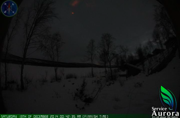 Armchair aurora watching