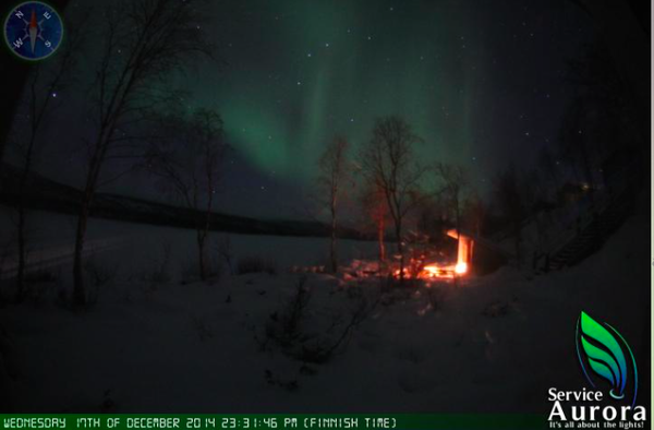 Armchair aurora watching