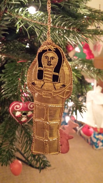 to ask for photos of your most bonkers Christmas decorations?