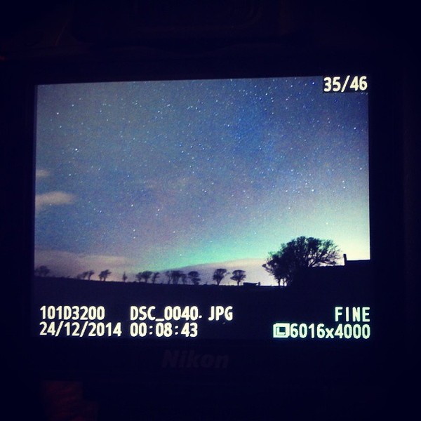 Armchair aurora watching