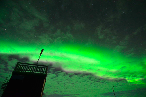 Armchair aurora watching