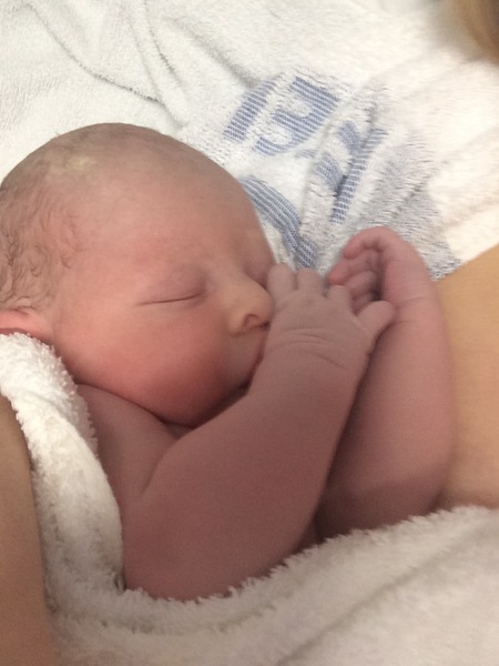 To want to smack DH in the face!? In labour