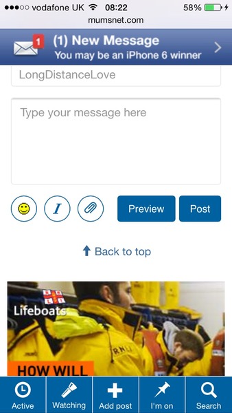 Please get rid of this flashing scammg advert on mobile site