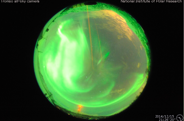 Armchair aurora watching