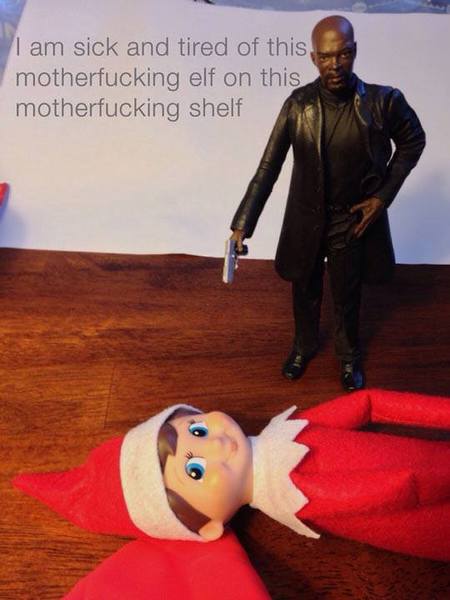 To ask if you don't do Santa/ Elf in the shelf you don't spoil it for others?