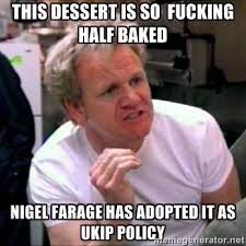 To admire Nigel Farage for speaking up?