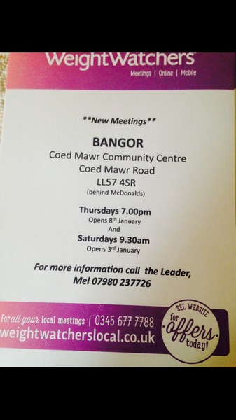 New meeting opening in Bangor, gwynedd