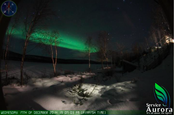 Armchair aurora watching
