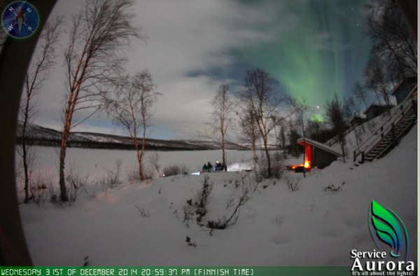 Armchair aurora watching