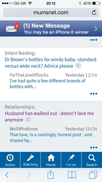 Please get rid of this flashing scammg advert on mobile site