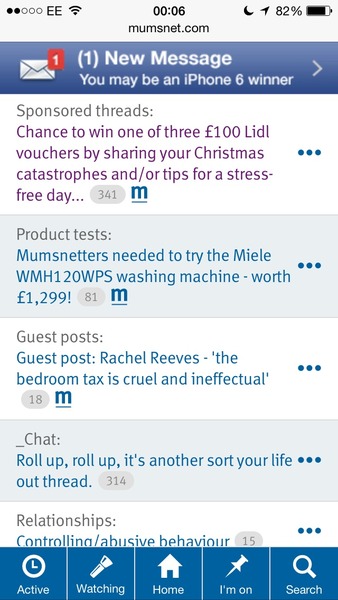 Please get rid of this flashing scammg advert on mobile site