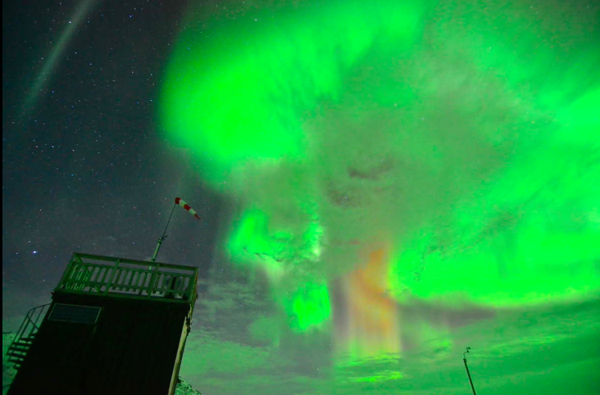 Armchair aurora watching