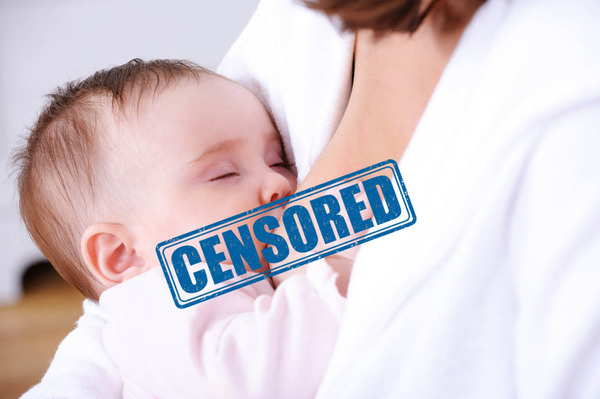 Blimey - Facebook has removed our picture of a baby being breastfed...