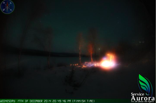 Armchair aurora watching