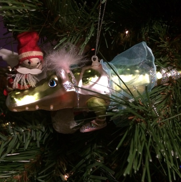 to ask for photos of your most bonkers Christmas decorations?