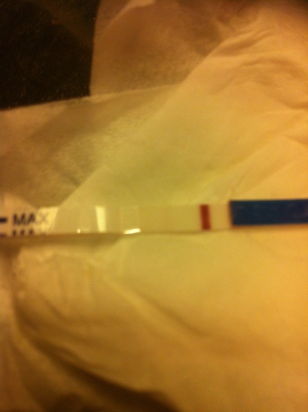 CD85 and very faint second line.