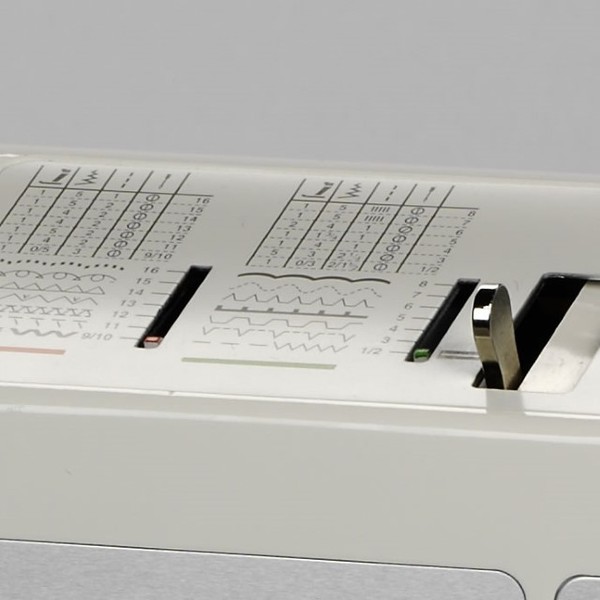 Sewing felt on a machine