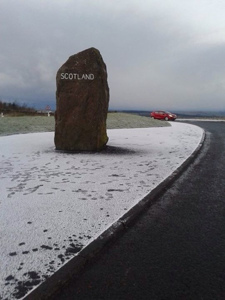 First met office snow warnings of the season