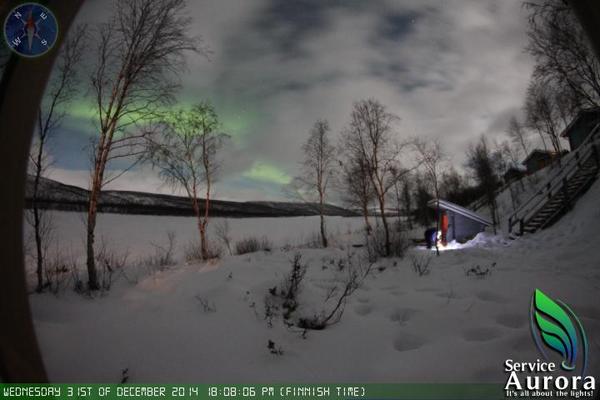 Armchair aurora watching