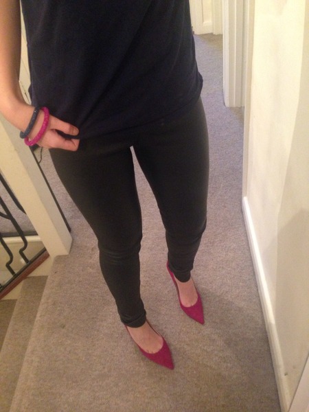 Pleather leggings?