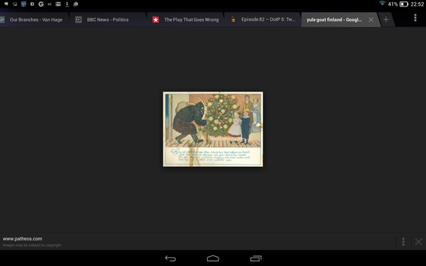 Real Santa comes from Finland :D