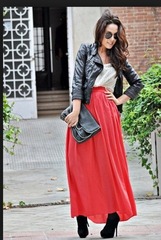 Long and floaty skirt...shoes to wear?