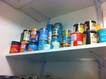 food banks collecting in supermarkets