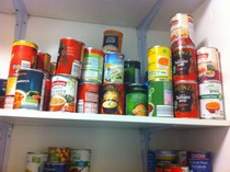 food banks collecting in supermarkets