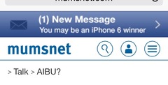 Mobile site strife? Come and post here
