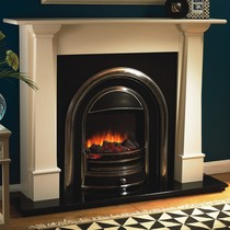 Can't have a real fire, but 'realistic' electric fires - naff?