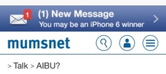 Mobile site strife? Come and post here