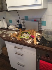 To think making gingerbread is not as easy as Mary Berry makes it look?