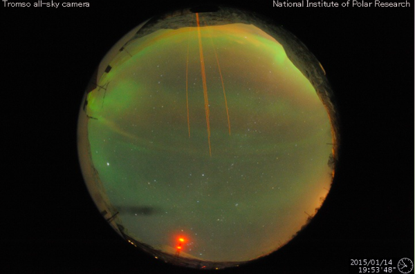 Armchair aurora watching