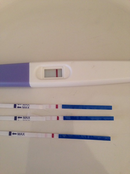 Bfn clearblue digital day before period...