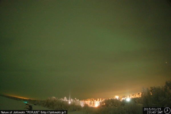 Armchair aurora watching