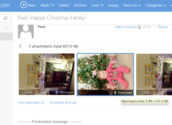 photo attachments on a Mac