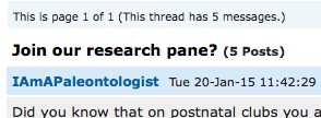 Join our research pane?