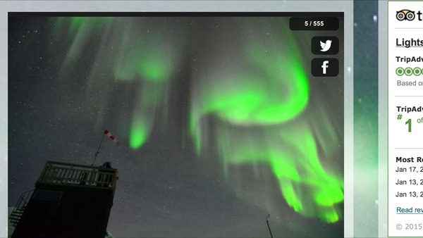 Armchair aurora watching