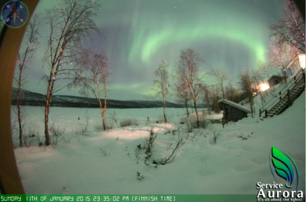 Armchair aurora watching