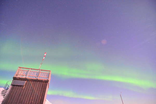 Armchair aurora watching