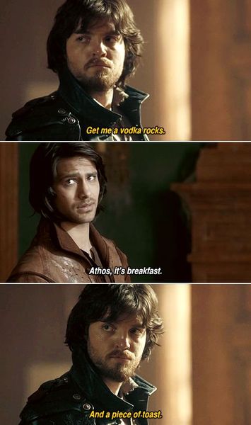 Swagger Inn. The Morning after the Night Before. BBC Musketeers (Thread 75)