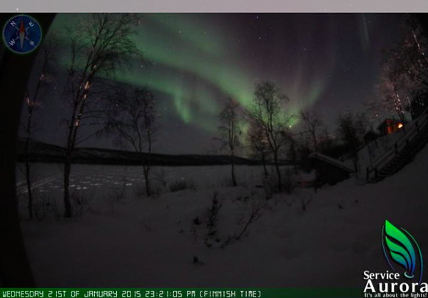 Armchair aurora watching