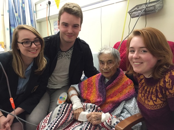 Deteriorating again in hospital