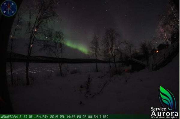 Armchair aurora watching