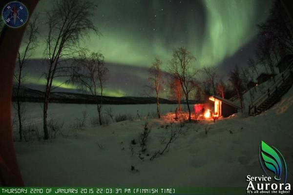 Armchair aurora watching