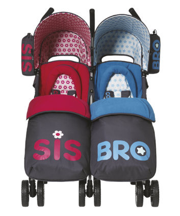 Blue pram for a baby girl?