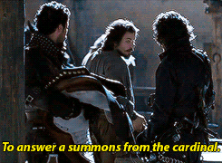 Swagger Inn. The Morning after the Night Before. BBC Musketeers (Thread 75)