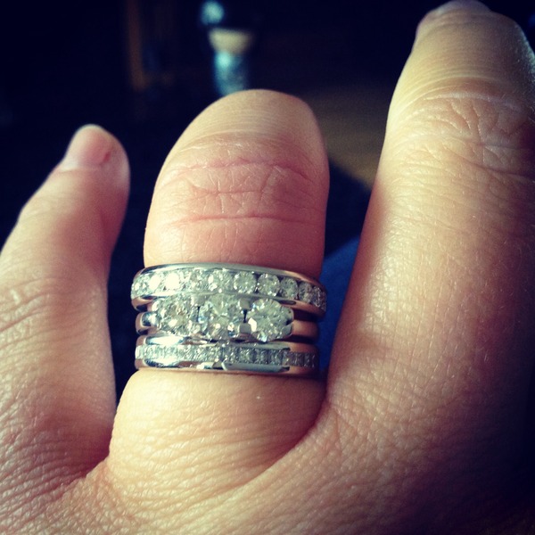 To get a different engagement ring?